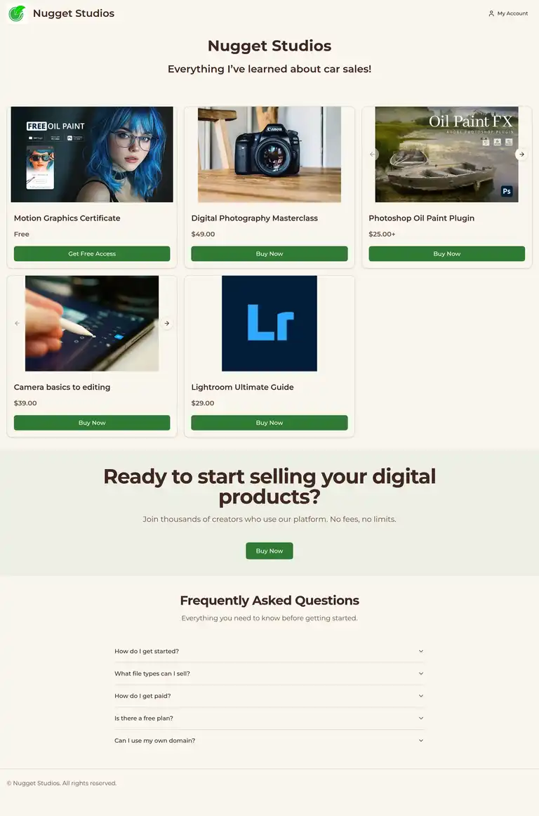 Tulip desktop theme preview